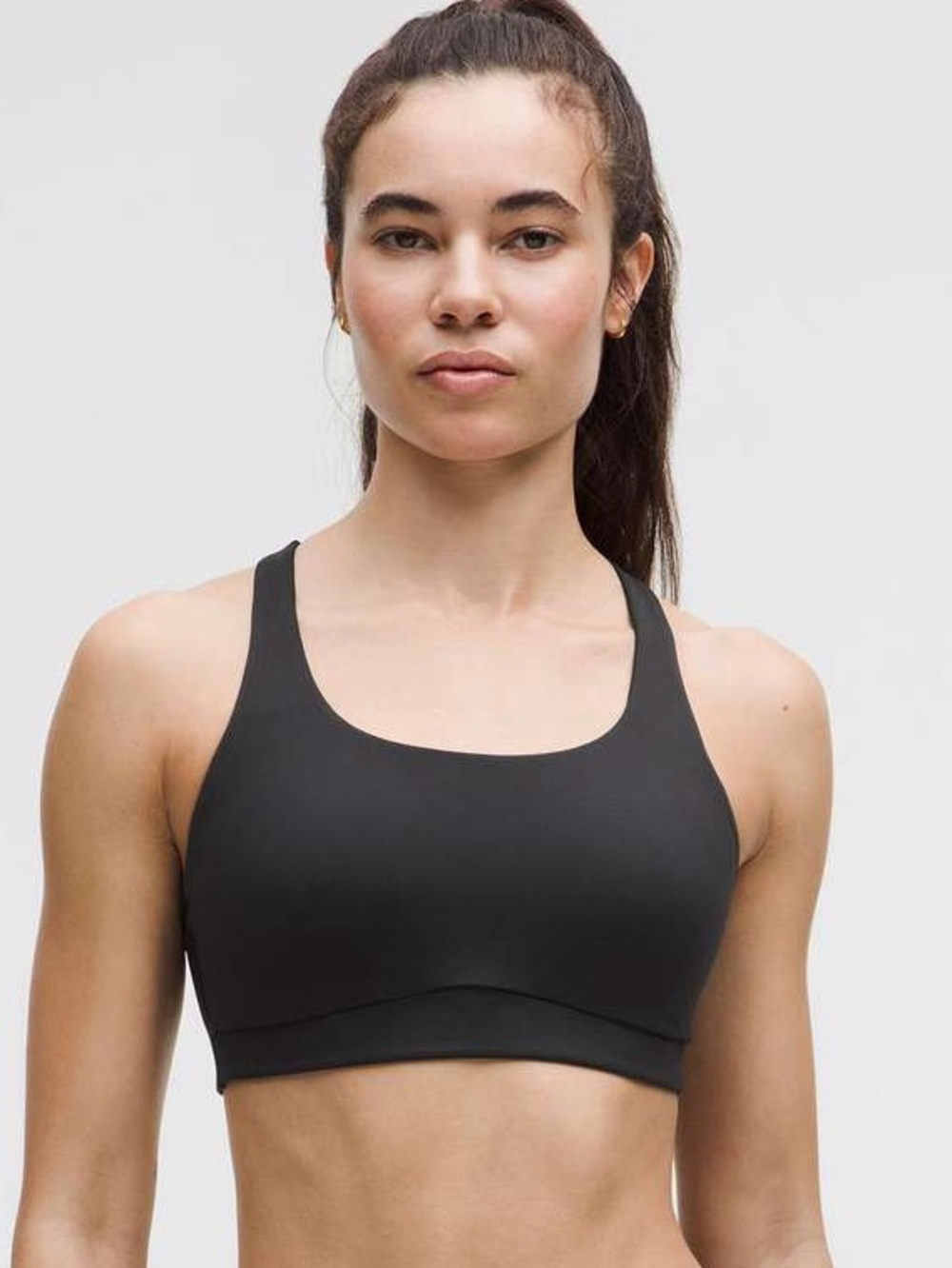 lululemon athletica Black Seamless Medium-Support Sports Bra